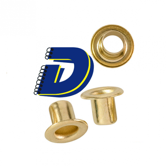 Bates Brass Eyelets No. 1 Short, No. 2 Medium and No. 3 Long