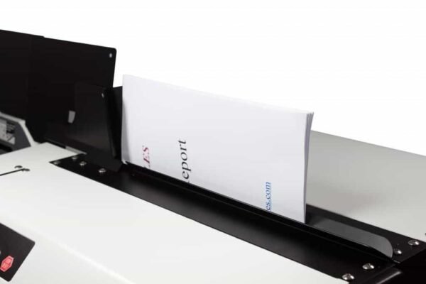 VersaMac Electric Paper Punch Paper Opening with book