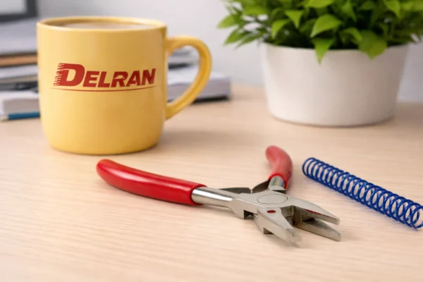 Coil Crimping Pliers for spiral plastic cut and bend