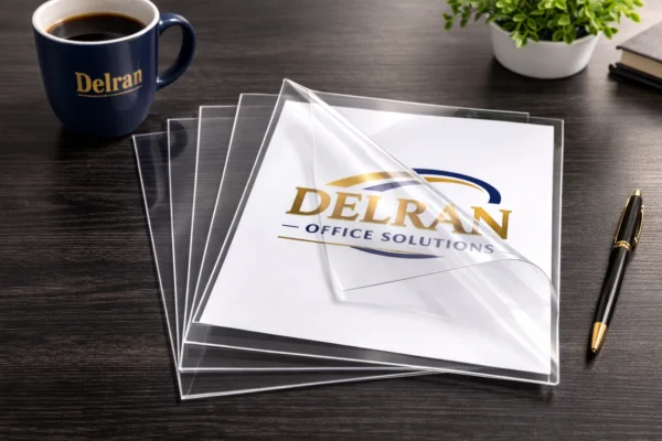 Crystal Clear binding covers 81/2" x 11"