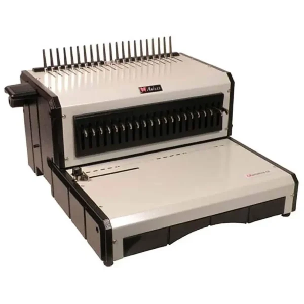 Akiles AlphaBind-CE Electric Comb Binding Machine Heavy Duty Electric Manual Comb Binding