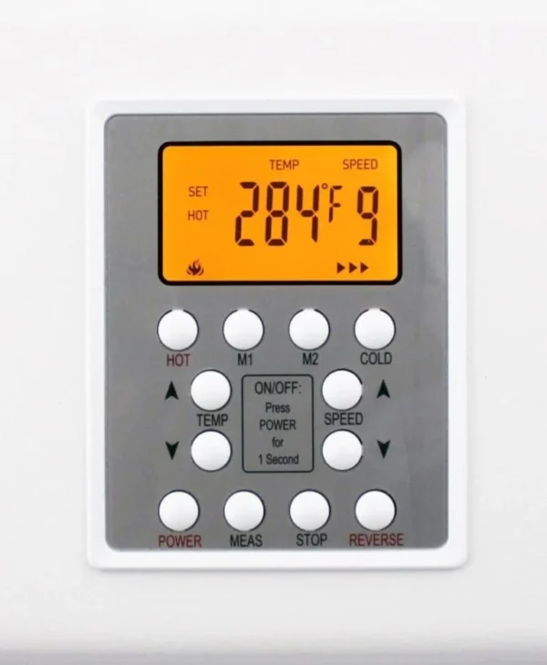 Akiles Ultra X6 LCD control panel with memory settings