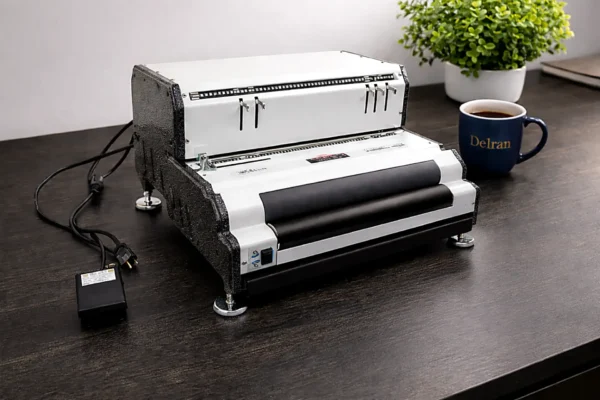 Akiles CoilMac EPI Electric Spiral Coil Binding Machine - Round Holes - 5 pin select