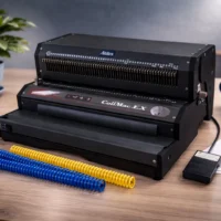 Akiles CoilMac EX Electric Spiral Coil Binding Machine Punch combination Electric Coil Inserter