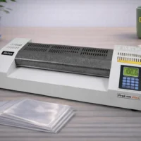 Akiles ProLam Ultra 13 inch 6-roller pouch laminator front view