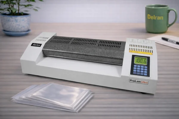 Akiles ProLam Ultra 13 inch 6-roller pouch laminator front view