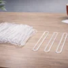 Clear Luggage Loop plastic Worm loops