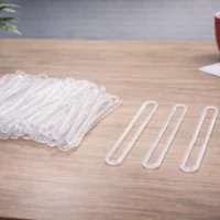 Clear Luggage Loop plastic Worm loops