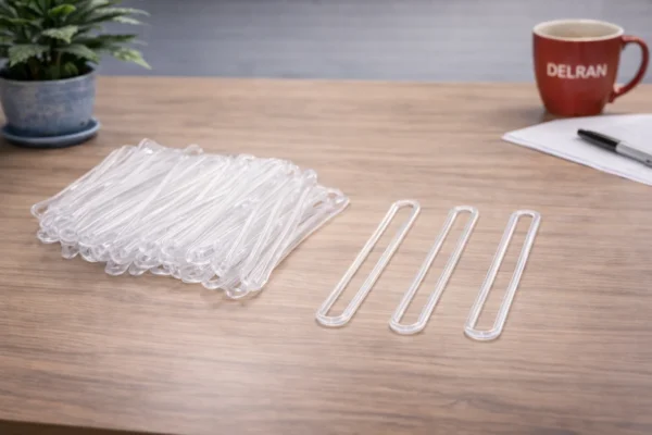 Clear Luggage Loop plastic Worm loops