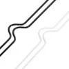Double wire Calendar Hanger Hooks Black -White