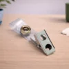 metal gator bulldog clip for ID badges and name tags