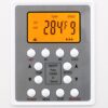 Akiles ProLam XL 18.9 LCD control panel with programmable memory settings