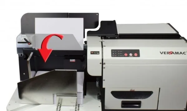 Akiles Versamac Plus Auto Punch Paper Drop to Stacker