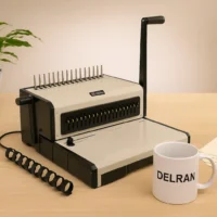 Akiles AlphaBind CE Electric Comb Binding Machine Heavy Duty Electric Manual Comb Binding