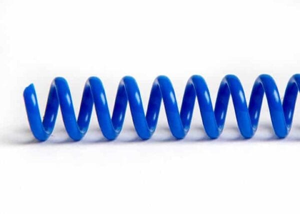 Spiral Plastic Binding Coil ROYAL BLUE