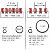 Delran Business Double Wire Pitch Chart - 21 and 31