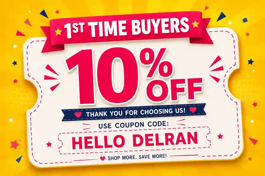 Hello Coupon 10 percent first time buyers