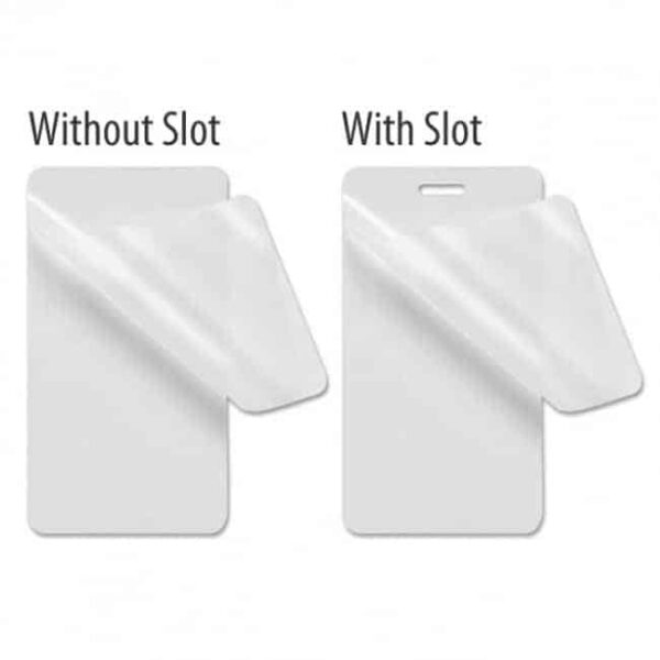 Pouch laminating Card Luggage With Slot and No Slot