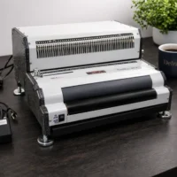 Akiles CoilMac EPI Plus Electric Spiral Coil Binding Machine - Oval Holes - 4:1 all dissengable pins